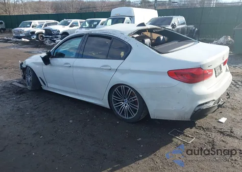 2019 BMW 540I xDrive из США, поврежденный, VIN WBAJE7C55KWW39929